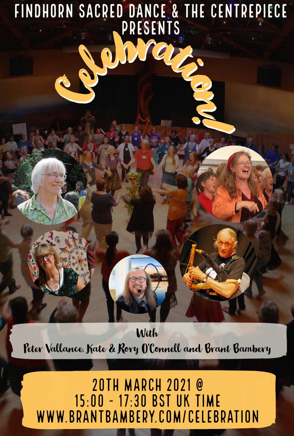 The Centrepiece celebration with The o'connells Brant bambery, Peter Vallance