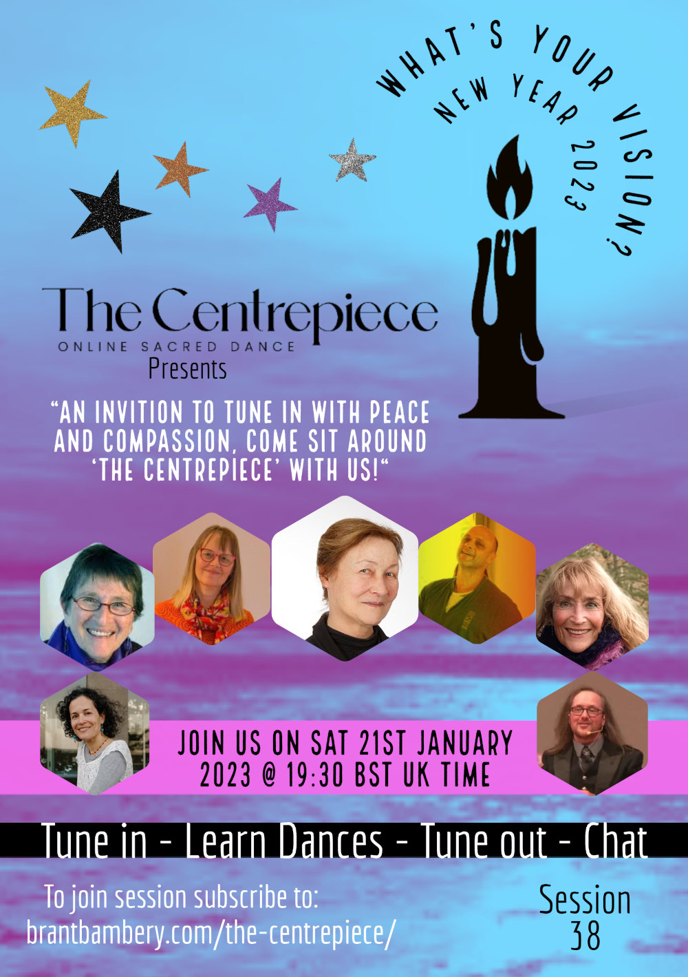 The Centrepiece session 39 Online Sacred Dance
